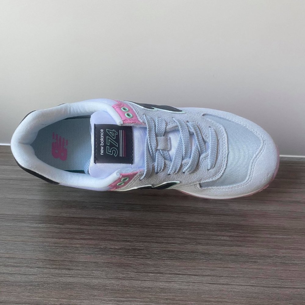 New Balance 574 Sneakers Women's Shoes WL574SAT - Picture 10 of 16
